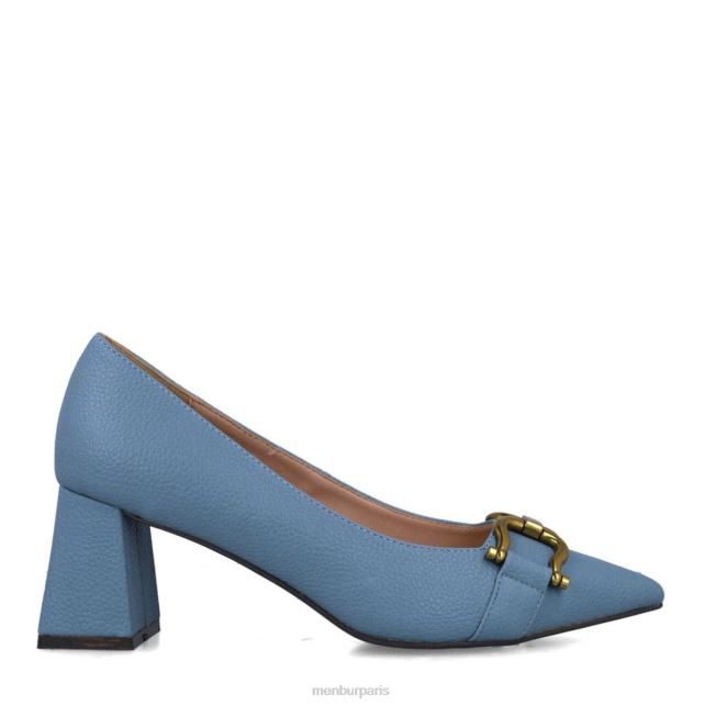Menbur femmes Taureau DVZ863026 chaussure chic et décontractée bleu clair