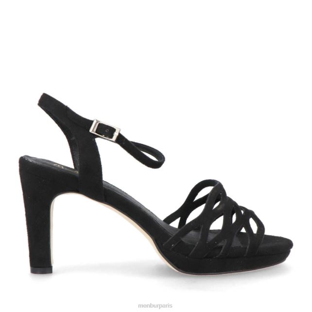Menbur femmes Trente DVZ863312 chaussure chic et décontractée noir