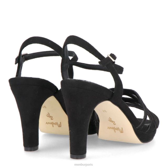 Menbur femmes Trente DVZ863312 chaussure chic et décontractée noir