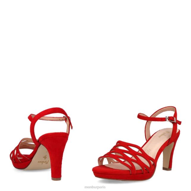 Menbur femmes Trente DVZ863314 chaussure chic et décontractée rouge