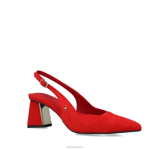 Menbur femmes Vierge DVZ863479 chaussure chic et décontractée rouge