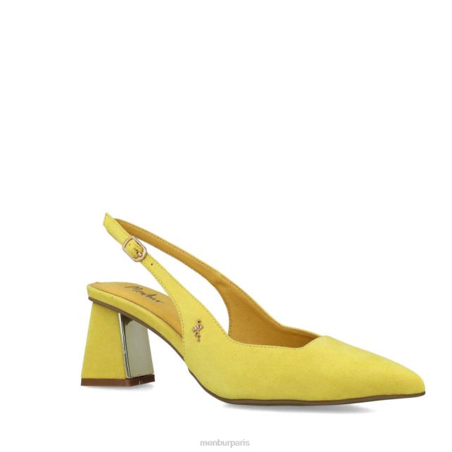 Menbur femmes Vierge DVZ863481 chaussure chic et décontractée jaune