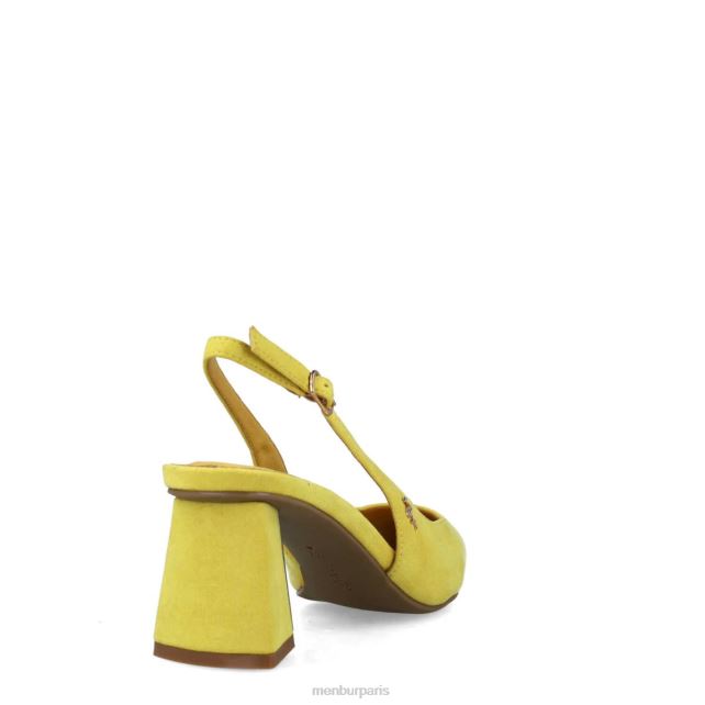 Menbur femmes Vierge DVZ863481 chaussure chic et décontractée jaune