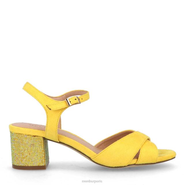 Menbur femmes abrical DVZ86369 chaussure chic et décontractée jaune