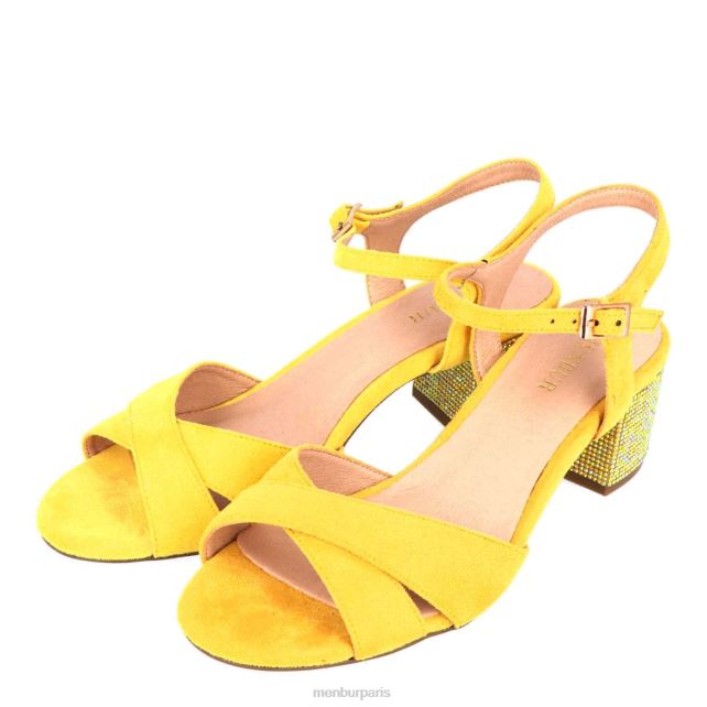 Menbur femmes abrical DVZ86369 chaussure chic et décontractée jaune