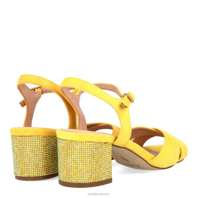 Menbur femmes abrical DVZ86369 chaussure chic et décontractée jaune