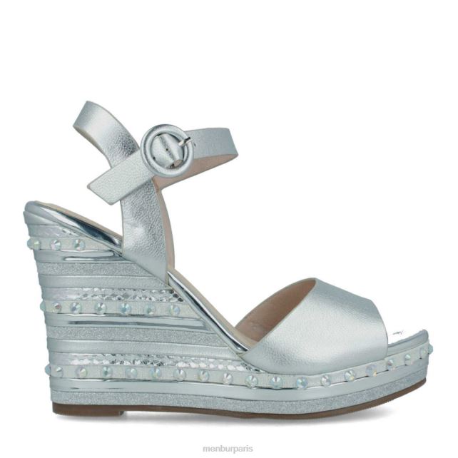 Menbur femmes ailano DVZ863623 chaussure chic et décontractée argent