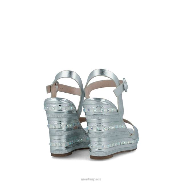 Menbur femmes ailano DVZ863623 chaussure chic et décontractée argent