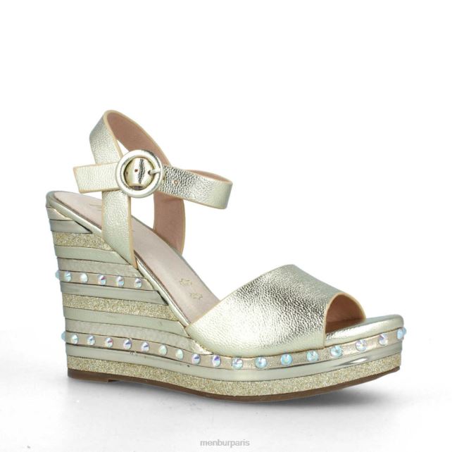 Menbur femmes ailano DVZ86543 chaussure chic et décontractée or