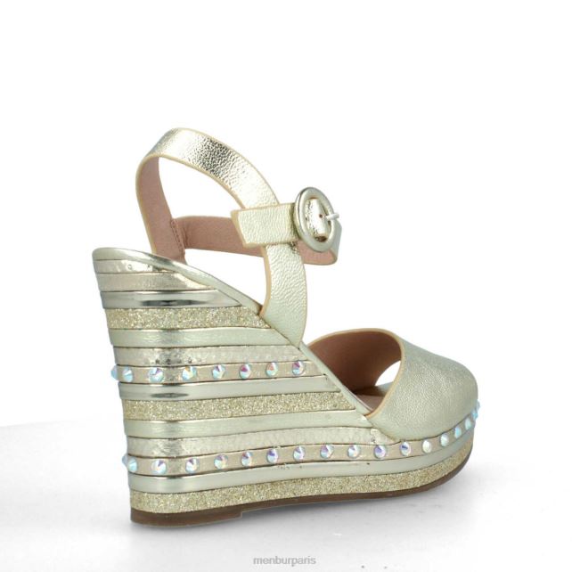 Menbur femmes ailano DVZ86543 chaussure chic et décontractée or