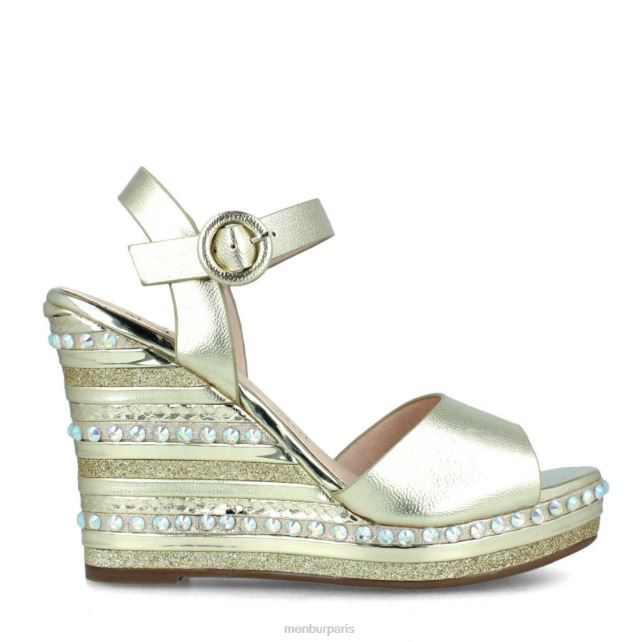 Menbur femmes ailano DVZ86543 chaussure chic et décontractée or