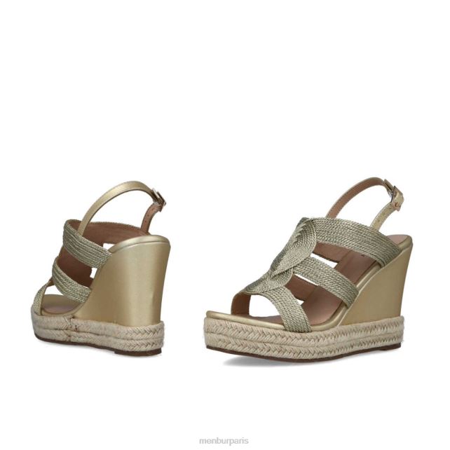 Menbur femmes airale DVZ863217 chaussure chic et décontractée or