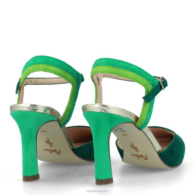Menbur femmes alezio DVZ863514 chaussure chic et décontractée vert