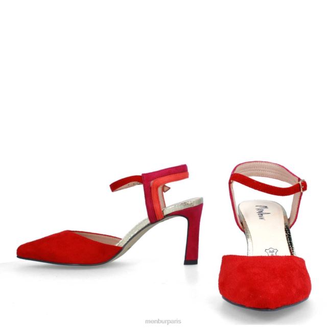 Menbur femmes alezio DVZ86463 chaussure chic et décontractée rouge