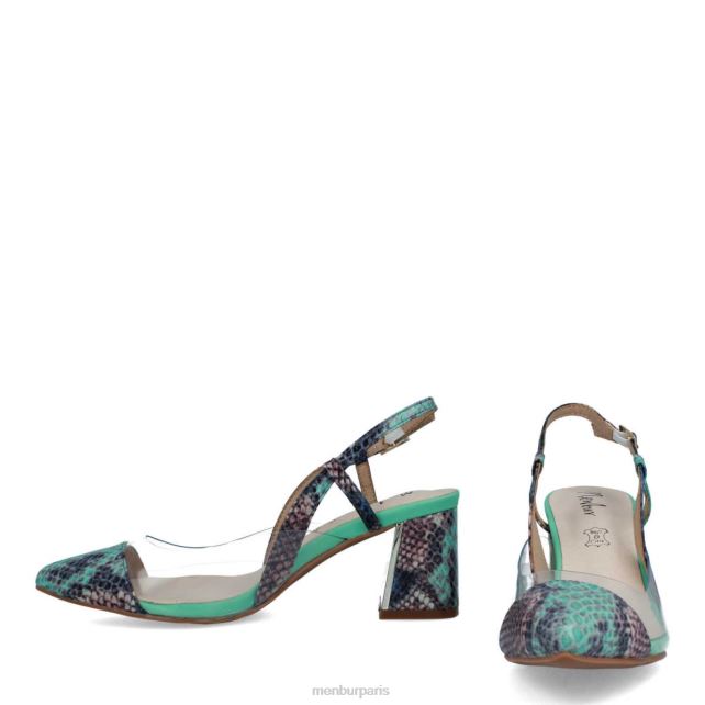 Menbur femmes alme DVZ86229 chaussure chic et décontractée vert