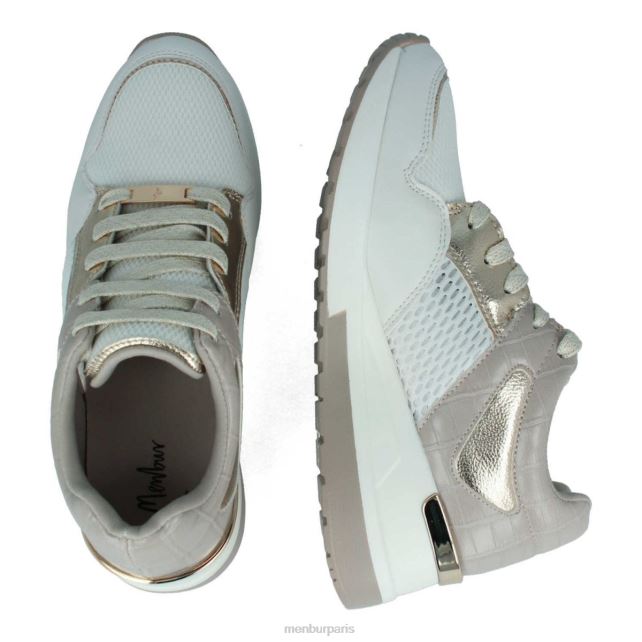 Menbur femmes alsium DVZ86521 chaussure chic et décontractée blanc