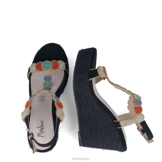 Menbur femmes altieri DVZ86311 chaussure chic et décontractée noir