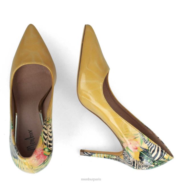 Menbur femmes alvi DVZ863364 chaussure chic et décontractée jaune