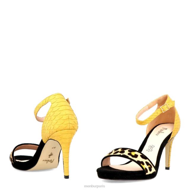 Menbur femmes amalfi DVZ863585 chaussure chic et décontractée jaune