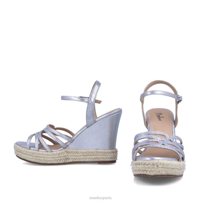 Menbur femmes antrosano DVZ86524 chaussure chic et décontractée argent