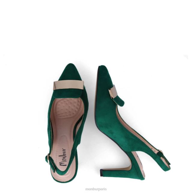 Menbur femmes anzano DVZ863056 chaussure chic et décontractée vert