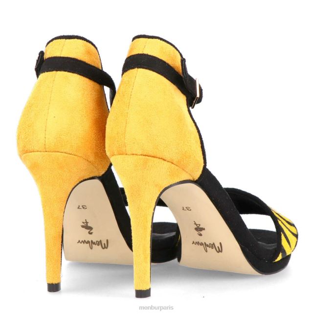 Menbur femmes archivage DVZ863291 chaussure chic et décontractée jaune