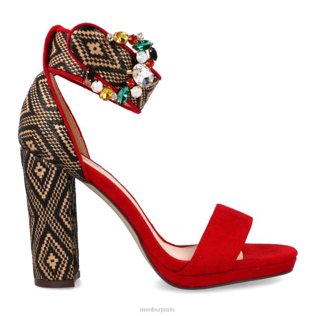 Menbur femmes arola DVZ863038 chaussure chic et décontractée rouge
