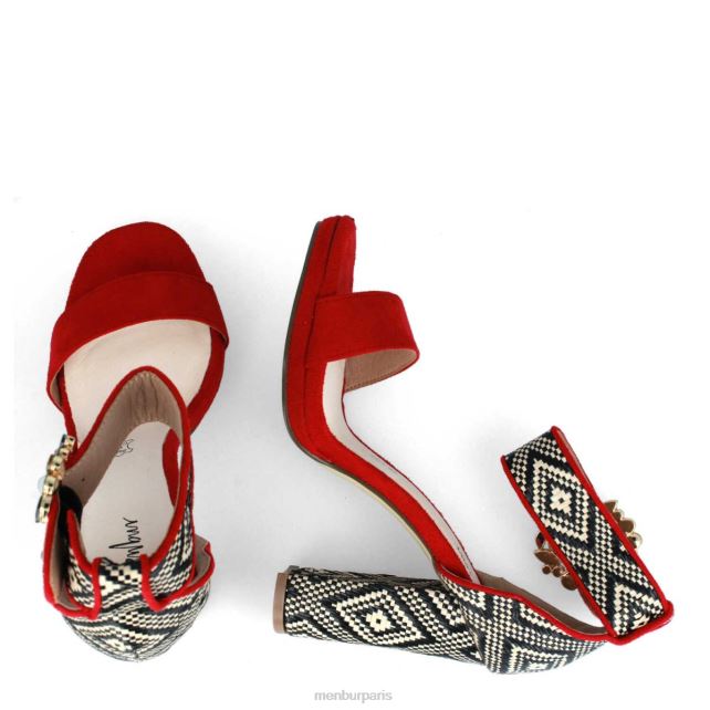 Menbur femmes arola DVZ863038 chaussure chic et décontractée rouge
