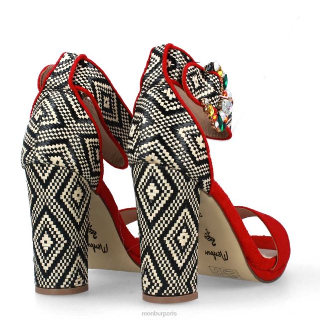 Menbur femmes arola DVZ863038 chaussure chic et décontractée rouge