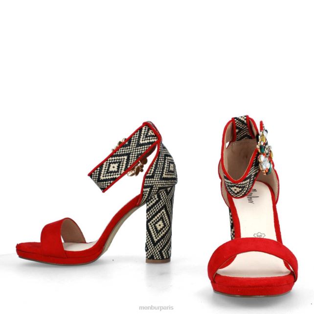 Menbur femmes arola DVZ863038 chaussure chic et décontractée rouge