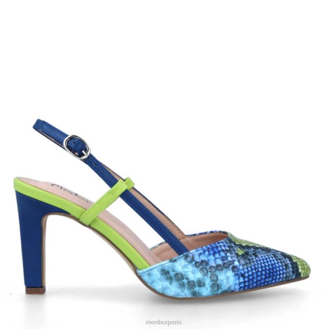 Menbur femmes aulpi DVZ863520 chaussure chic et décontractée bleu moyen