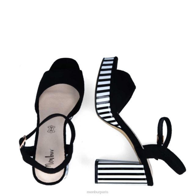 Menbur femmes aunede DVZ86349 chaussure chic et décontractée noir