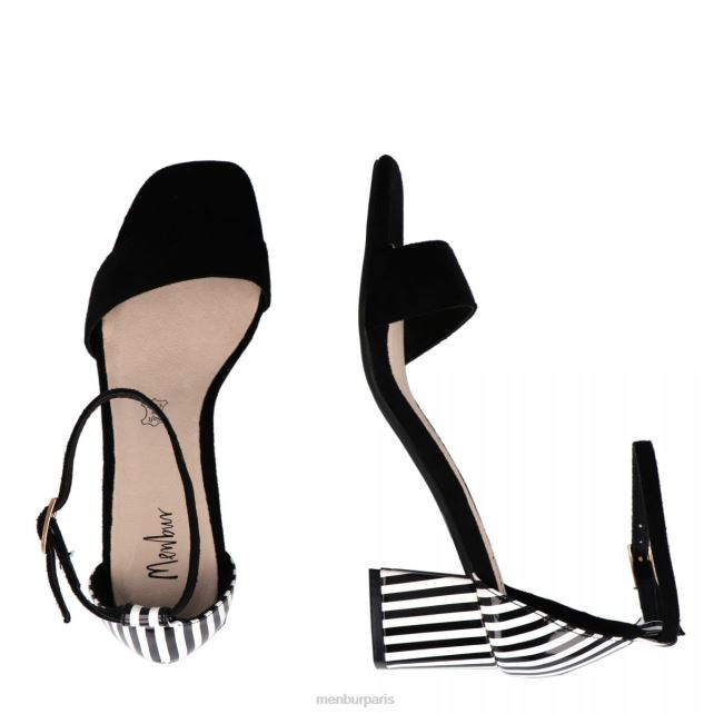 Menbur femmes bénédiction DVZ86509 chaussure chic et décontractée noir