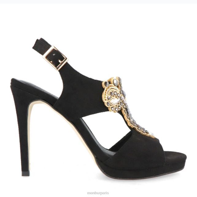 Menbur femmes béorchie DVZ863302 chaussure chic et décontractée noir