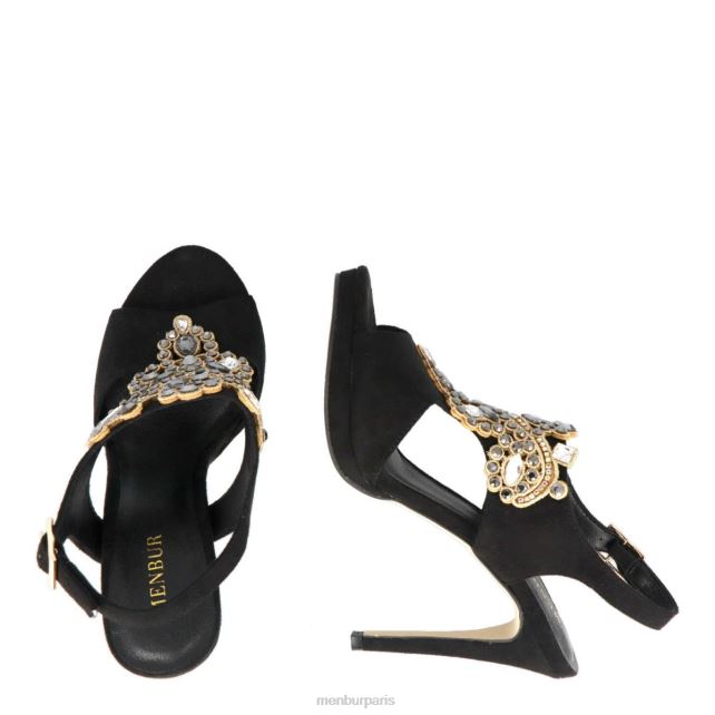 Menbur femmes béorchie DVZ863302 chaussure chic et décontractée noir