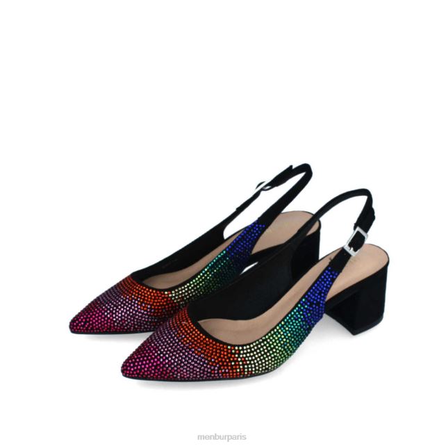 Menbur femmes balifrascio DVZ86230 chaussure chic et décontractée noir