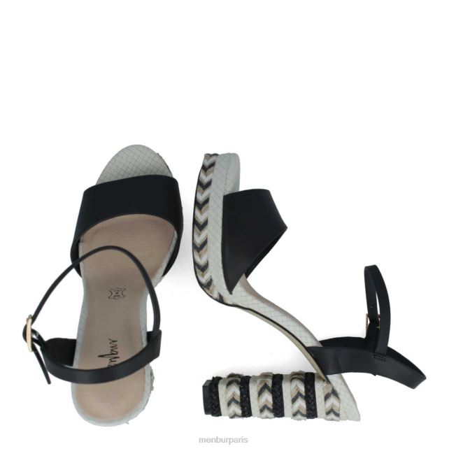 Menbur femmes ballabi DVZ86222 chaussure chic et décontractée noir