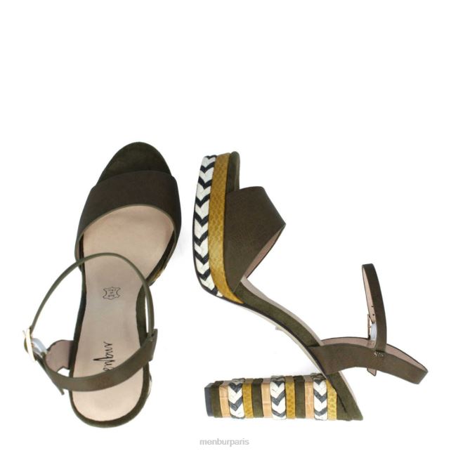 Menbur femmes ballabi DVZ863051 chaussure chic et décontractée vert