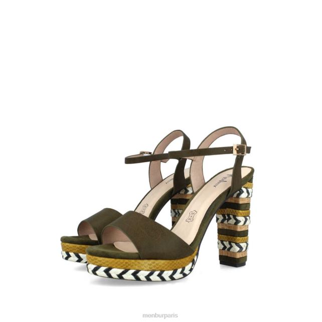 Menbur femmes ballabi DVZ863051 chaussure chic et décontractée vert