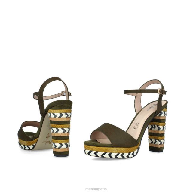 Menbur femmes ballabi DVZ863051 chaussure chic et décontractée vert