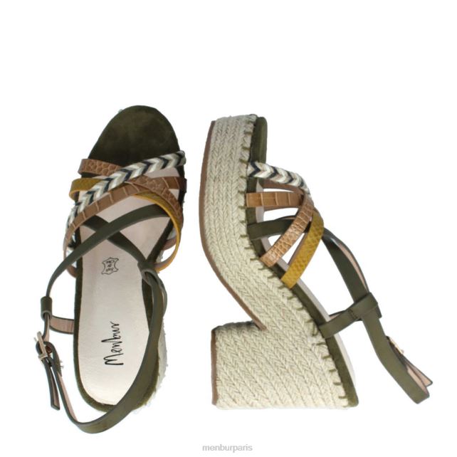 Menbur femmes balmuccia DVZ863100 chaussure chic et décontractée vert