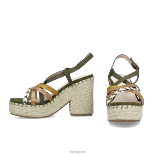 Menbur femmes balmuccia DVZ863100 chaussure chic et décontractée vert