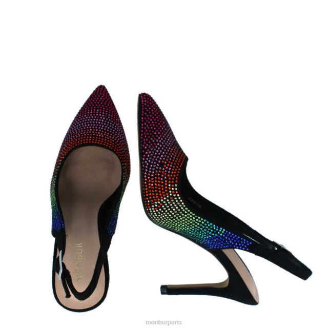 Menbur femmes barbuglio DVZ86268 chaussure chic et décontractée noir