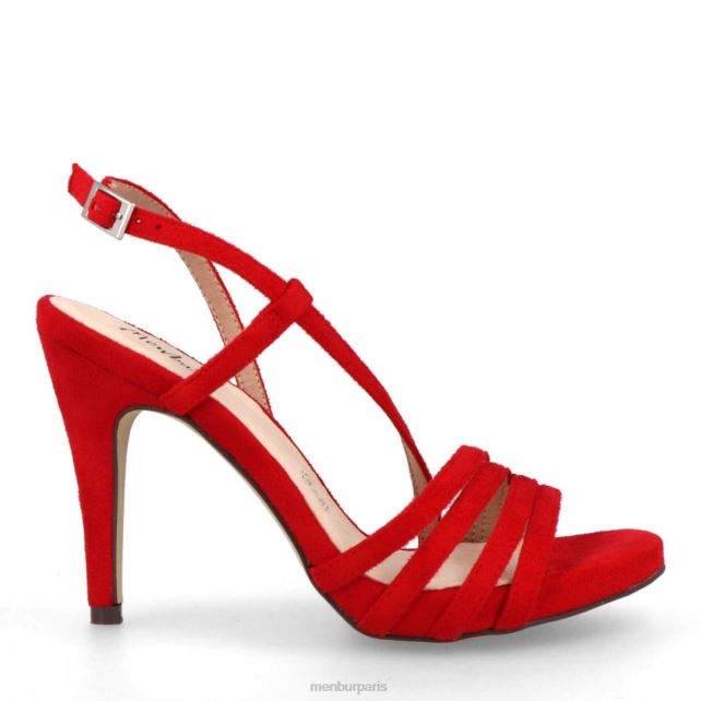 Menbur femmes barette DVZ863236 chaussure chic et décontractée rouge