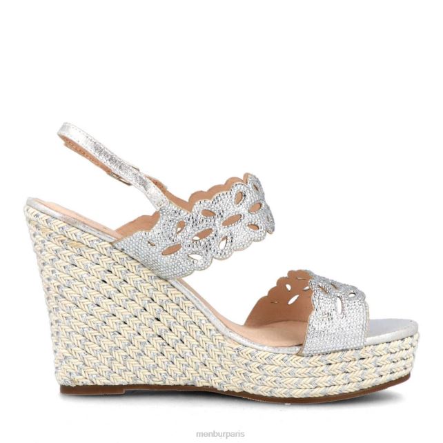 Menbur femmes barlia DVZ863570 chaussure chic et décontractée argent