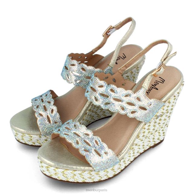 Menbur femmes barlia DVZ86492 chaussure chic et décontractée or