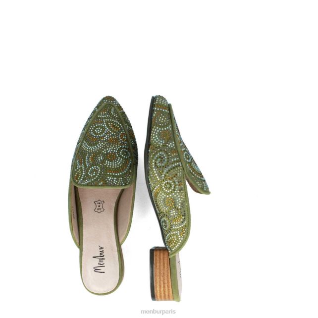Menbur femmes basilique DVZ863144 chaussure chic et décontractée vert