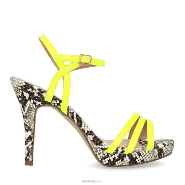 Menbur femmes bazovica DVZ86341 chaussure chic et décontractée jaune