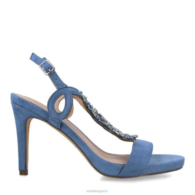 Menbur femmes beivars DVZ863102 chaussure chic et décontractée bleu clair
