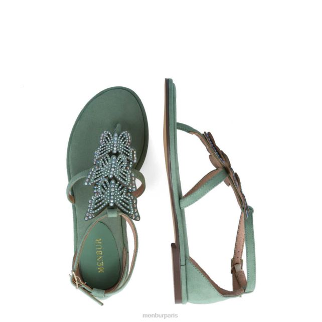 Menbur femmes bellosguardo DVZ863072 chaussure chic et décontractée vert